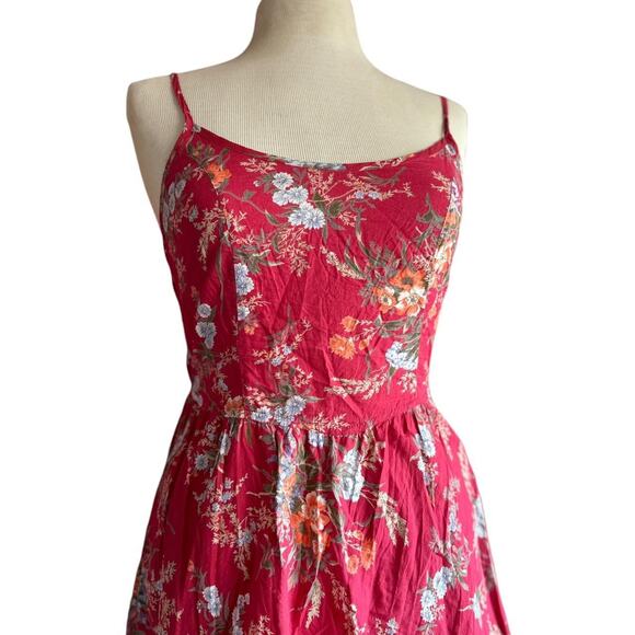 Womens Dress Size Small Sun Summer Flirty Beach Resort Girly Floral Garden Party - Picture 2 of 8